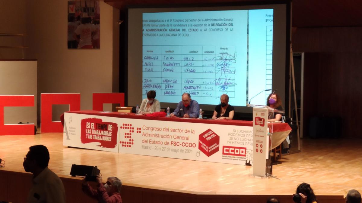 3 Congreso SAE FSC-CCOO en Auditorio Nacional de Msica