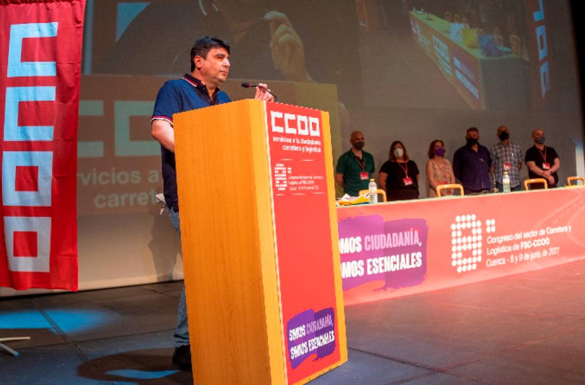 Paco Vegas, nuevo secretario general del sector de Carretera y Logstica de FSC-CCOO