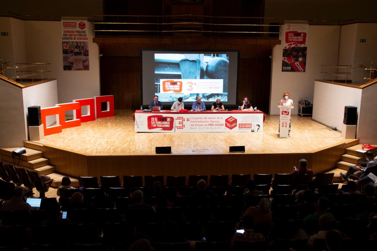 3 Congreso SAE FSC-CCOO en Auditorio Nacional de Msica