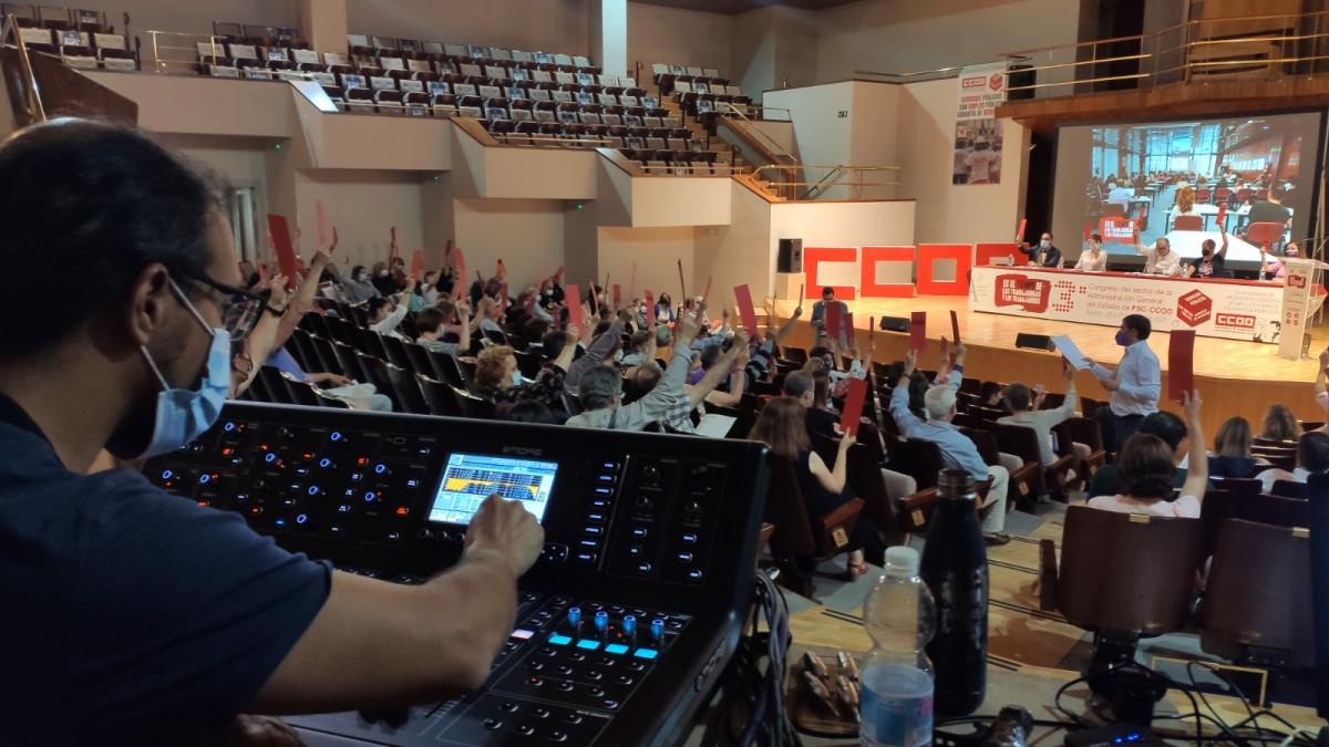 3 Congreso SAE FSC-CCOO en Auditorio Nacional de Msica