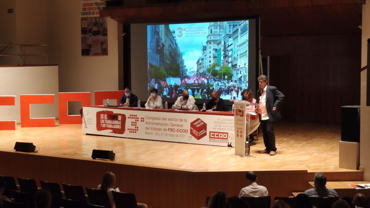 3 Congreso SAE FSC-CCOO en Auditorio Nacional de Msica