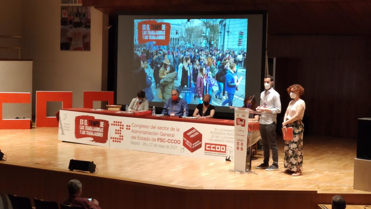 3 Congreso SAE FSC-CCOO en Auditorio Nacional de Msica