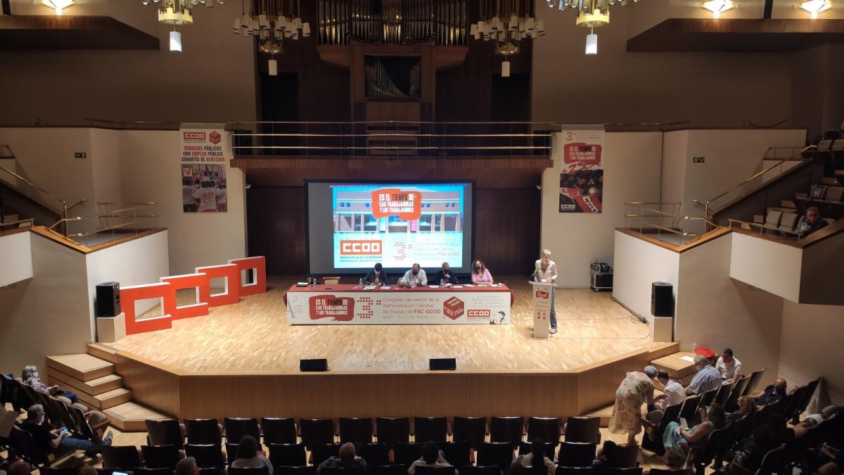 3 Congreso SAE FSC-CCOO en Auditorio Nacional de Msica