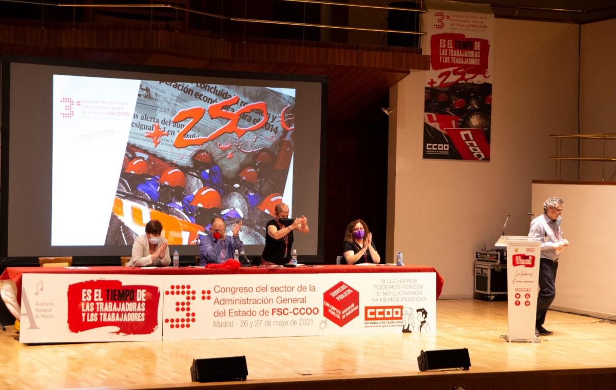 3 Congreso SAE FSC-CCOO en Auditorio Nacional de Msica